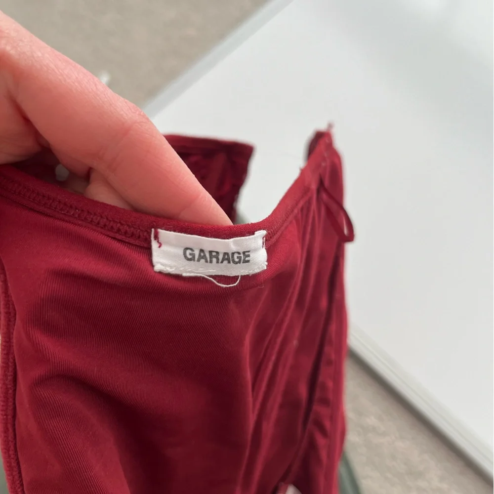 Valentines Garage Burgundy Lace Shapewear Corset - Picture 6 of 8